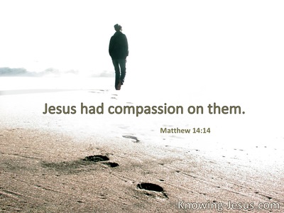 Jesus … was moved with compassion for them.